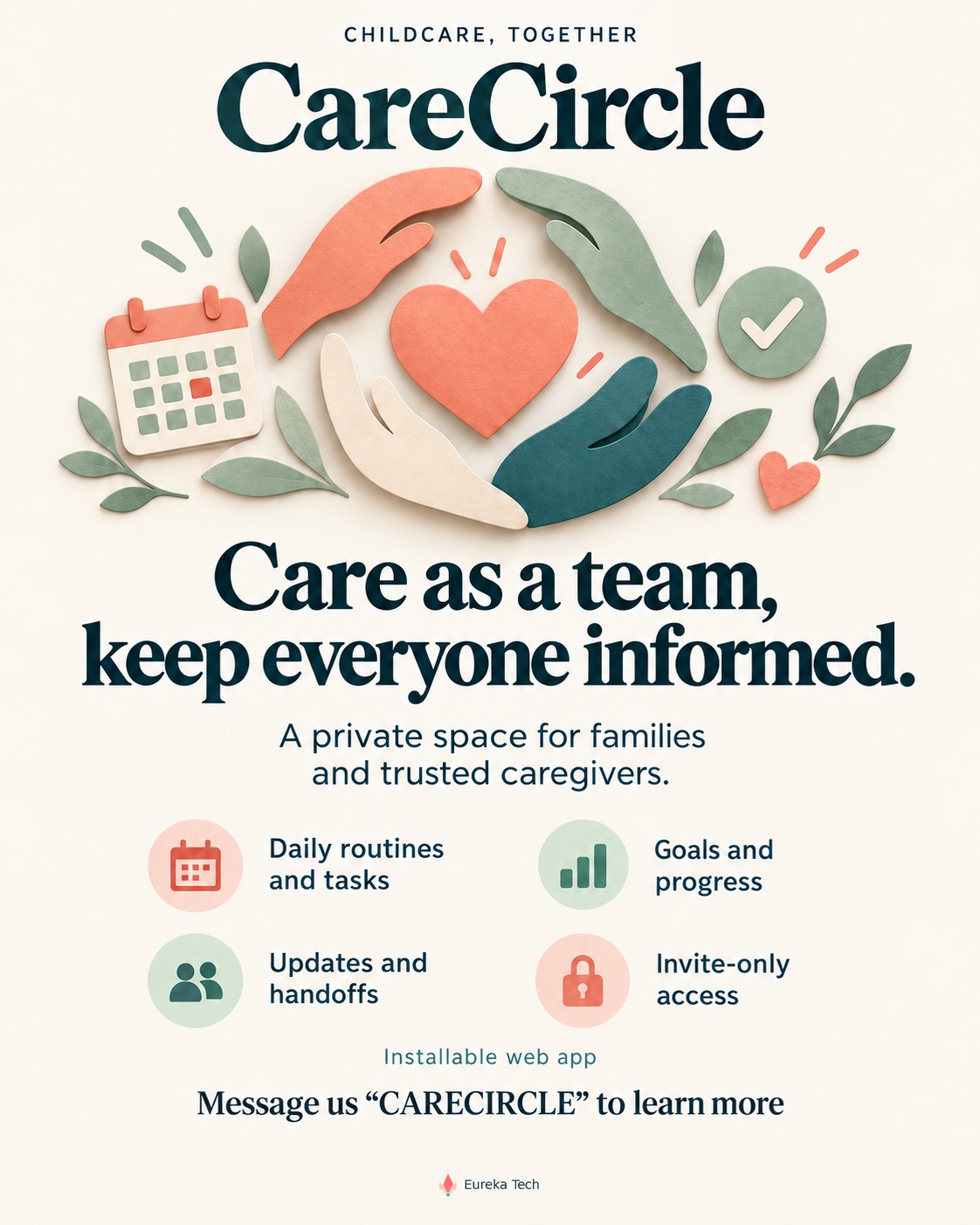 CareCircle — approved English poster