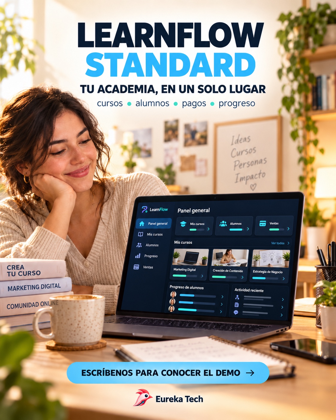 Cartel de LearnFlow Standard aprobado para Instagram